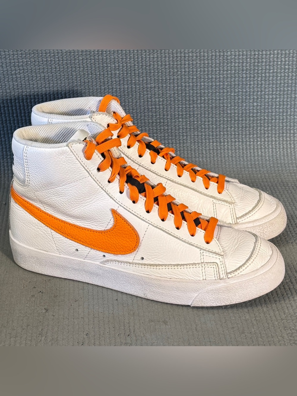 Nike Blazer‎ Mid '77 "Nike By You" Tigers White Sneakers DO7433-900 Women’s Sz 7